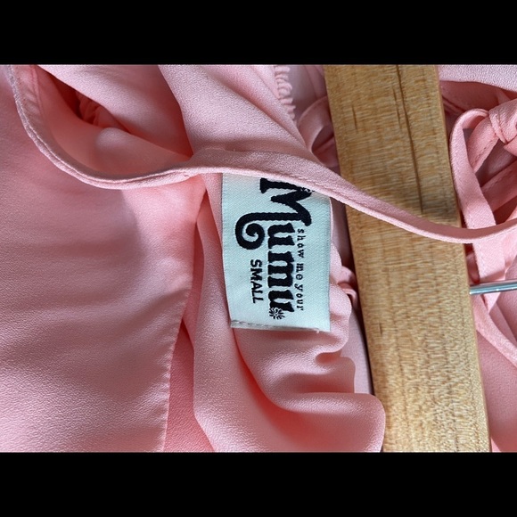 Show Me Your Mumu Heather Halter Dress in Frosty Pink - Picture 6 of 9